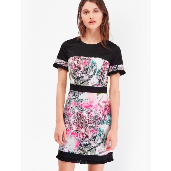 SALE🔥FRENCH CONNECTION MINERAL POOL SHIFT DRESS - Picture 2 of 6